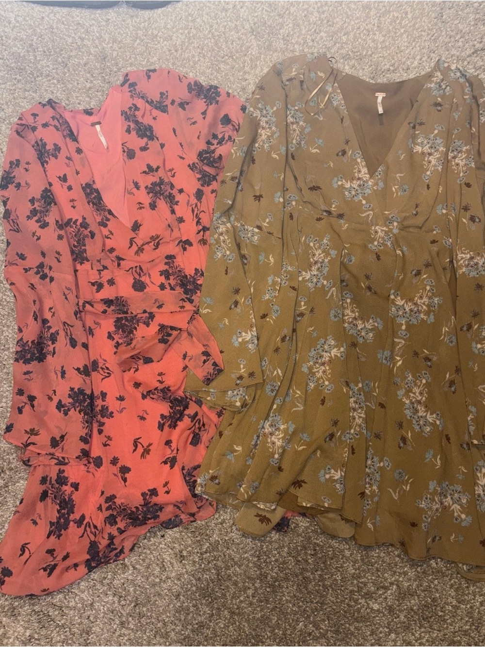 2 Free People Lilou Dresses Size XS